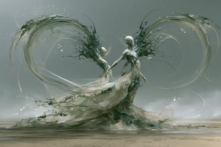 Other Worlds 1, AI fantasy art