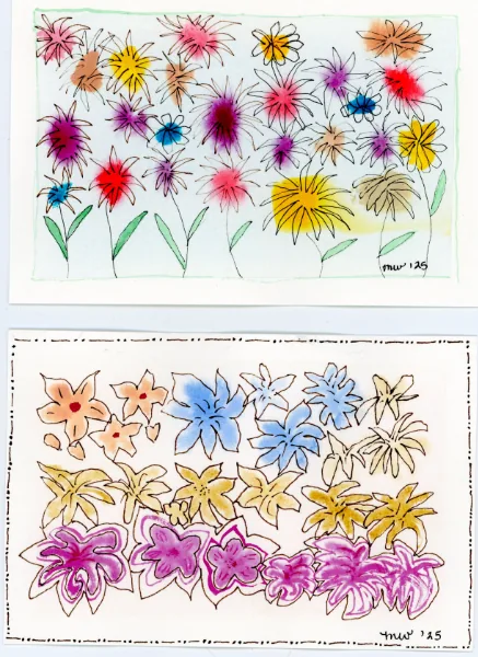 Margaret Weaver, Flower cards 1