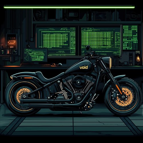 Motorcycle wood sculpture — Real series